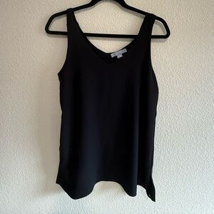 Black Sleeveless Women's Top